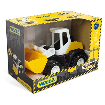 Wader: Tech Truck műanyag buldózer - 27 cm (35364) (35364)