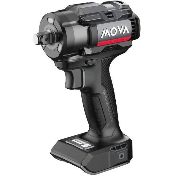 Akkumulátoros ütvecsavarozó, kefe nélküli MOVA PW380B 20V 380Nm 1/2"