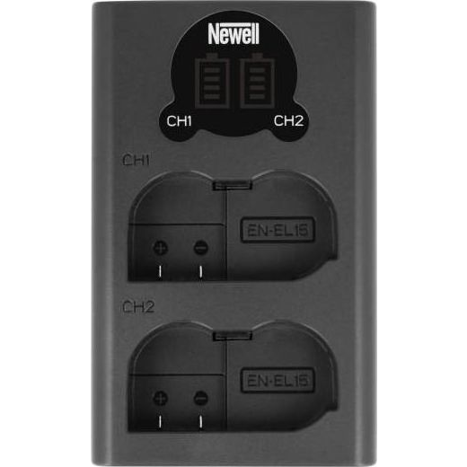 NEWELL DL-USB-C dupla töltő EN-EL15 akkumulátorhoz (NL1959)