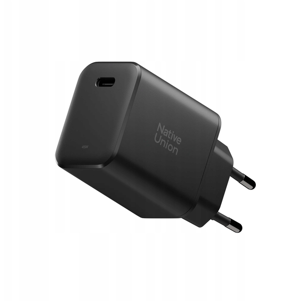 Native Union Fast GaN Charger - ładowarka 45W PD, 1x USB-C (black)