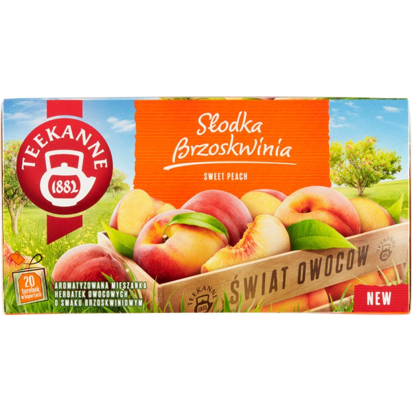 Teekanne 20x2,25 g Sweet Peach tea