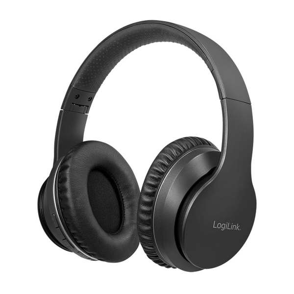 LogiLink BT0053 cuffia e auricolare Wireless A Padiglione MUSICA Bluetooth Nero