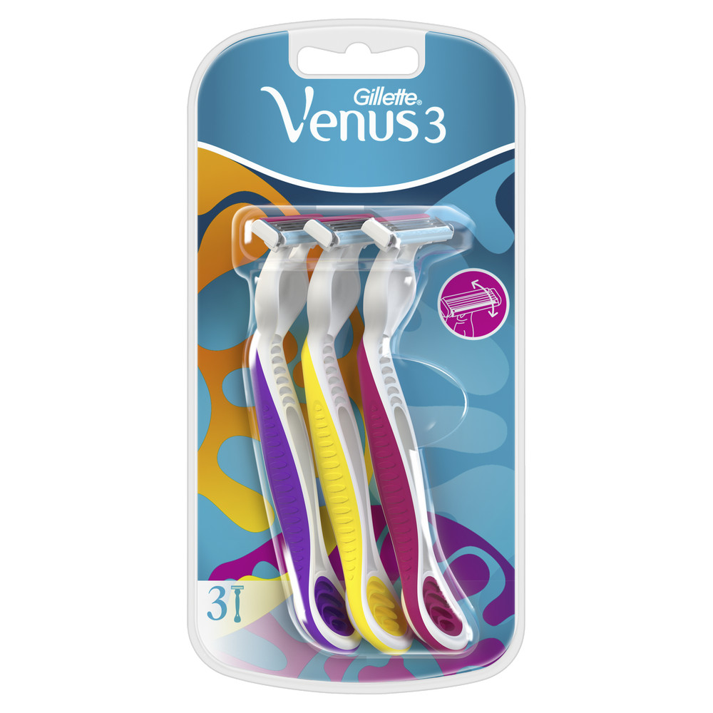 Gillette Simply Venus Plus női borotva 3db (7702018018116) (7702018018116)