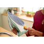 Philips 7000 series DST7012/70 vasaló Gőzölős vasaló SteamGlide Plus talp 2600 W Zöld, Szürke
