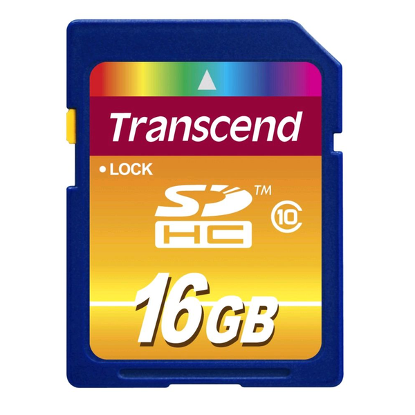 16GB SDHC Transcend CL10 (TS16GSDHC10)