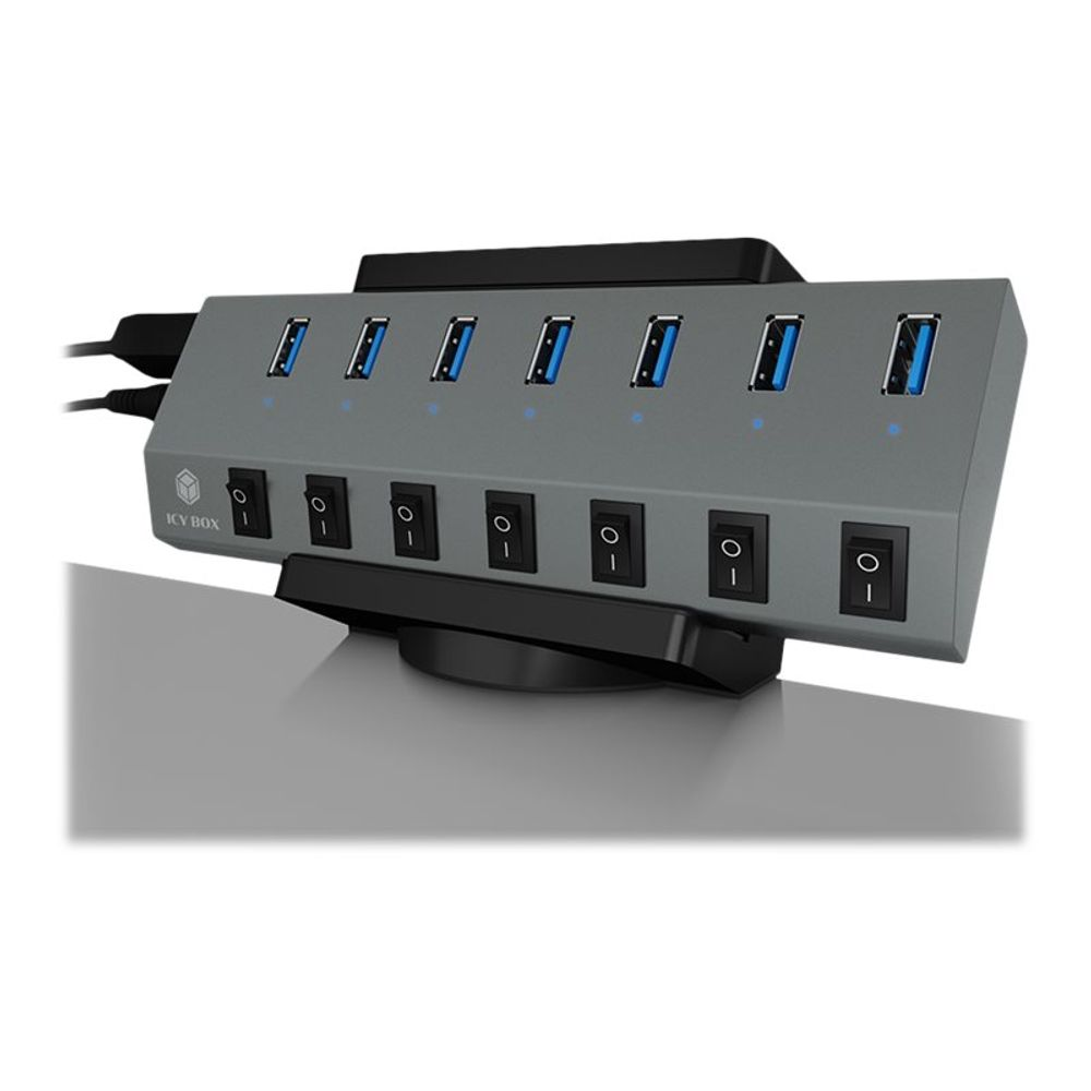 ICY BOX IB-MSA106-HH Passzív tartó Fekete (IB-MSA106-HH)