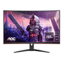 AOC G2 CQ32G2SE/BK LED display 80 cm (31.5") 2560 x 1440 Pixeles 2K Ultra HD Negro, Rojo