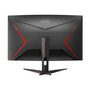 AOC G2 CQ32G2SE/BK LED display 80 cm (31.5") 2560 x 1440 Pixeles 2K Ultra HD Negro, Rojo