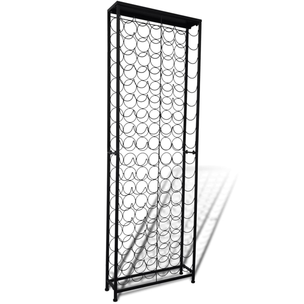 Suport sticle de vin pentru 108 sticle, metal   