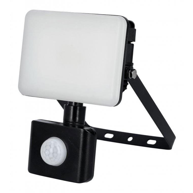 Tesla LED reflektor szenzorral, 10 W, 900 lm, 230 V, 4000 K (FL101040-HB-2-PIR)