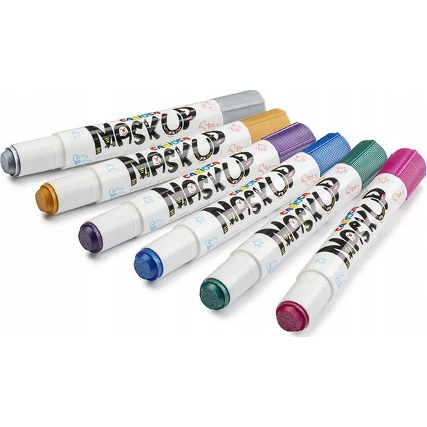 MaskUp Metallic 6db-os arcfestő szett - Carioca