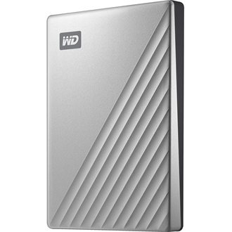 Външен твърд диск WD My Passport Ultra 2 TB — WDBKYJ0020BSL-WESN, сребрист