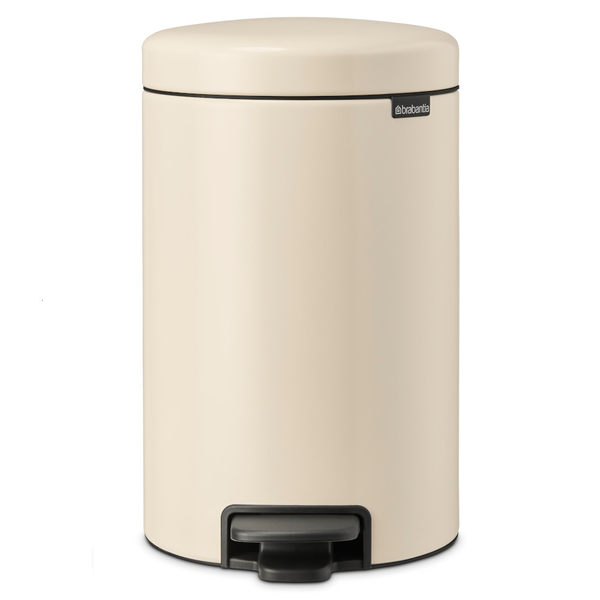 Brabantia NewIcon 12 literes pedálos fém szemetes - Bézs