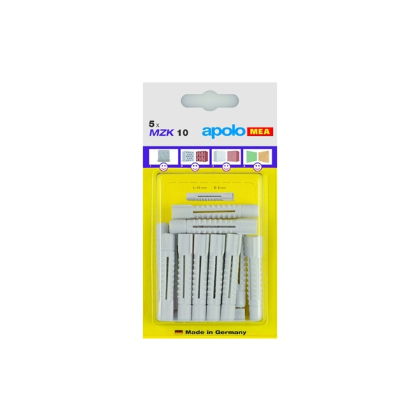 Celo MZ univerzális műanyag dűbel 6x40 - 10db / bliszter (5640MZ10)