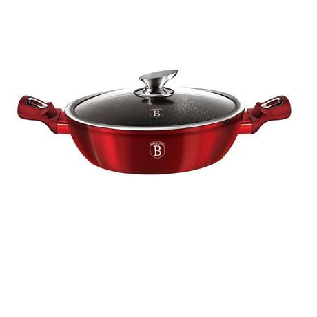 Berlinger Haus alacsony lábas fedéllel 28cm (BH/1263N) (BH/1263N)
