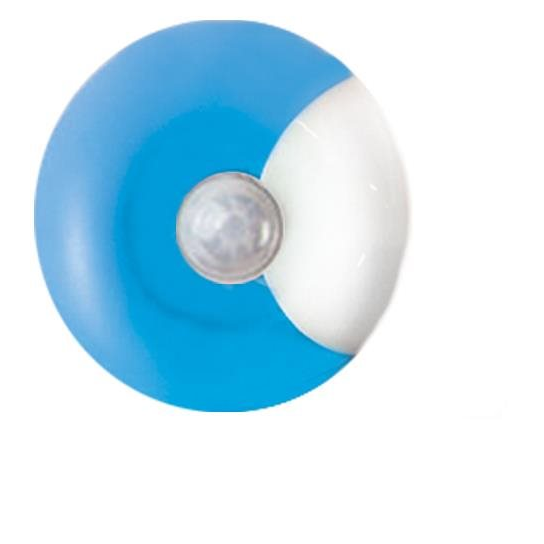 ACA Lighting LED konnektoros gyerek éjjeli lámpa, 0,4 W/ 230 V/ 6000 K, alkonykapcsolós, kék (5208055030040)