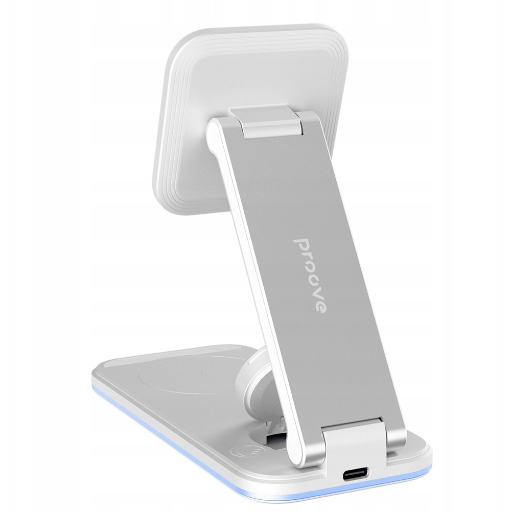 Proove Energy Fold 3 Az 1-ben Vezeték Nélküli Töltő-Fehér (GSM189067)
