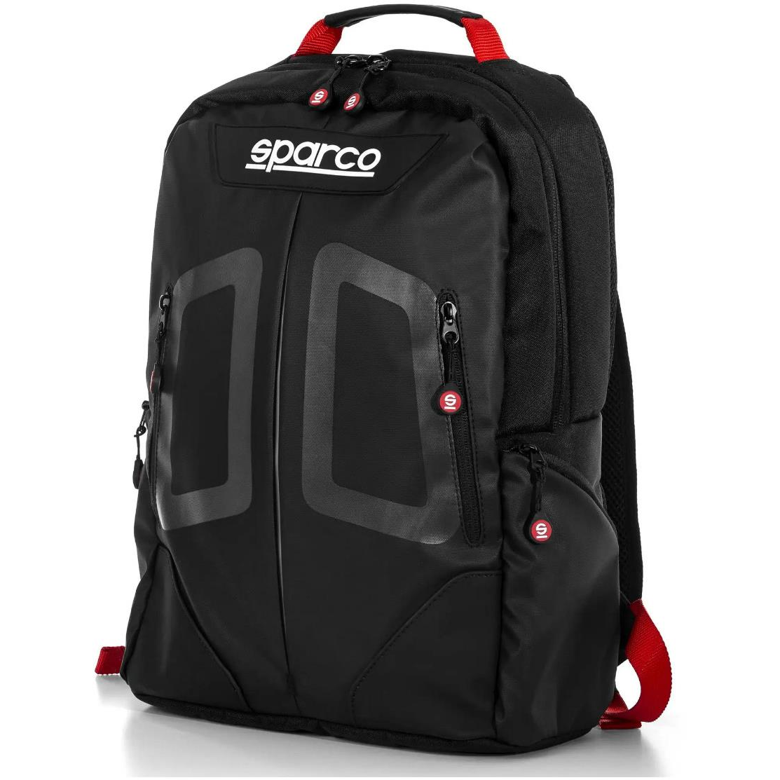 Sparco Stage hátizsák - fekete-piros (016440NRRS)