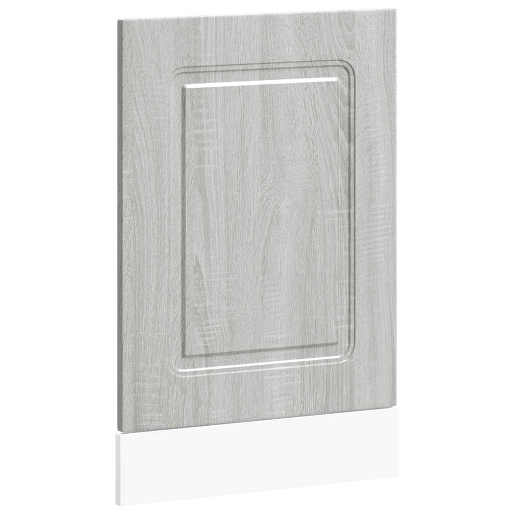 mosogatógép panel Kalmar szürke sonoma 45x1,5x67 cm gépi fa (853653)