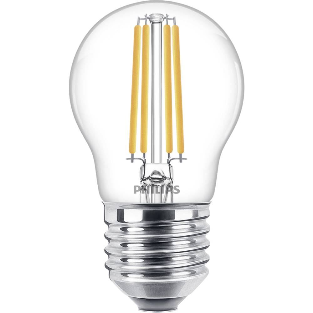 Philips E27 6.5W LED fényforrás meleg fehér (76231500) (philips76231500)