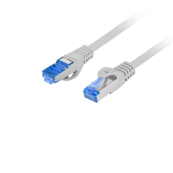 Patchcord S/FTP 6a Lanberg RJ45 / RJ45 2 m szary