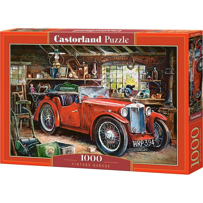 Castorland Vintage Garage 1000 pcs Puzzle 1000 kusov Vozidlá