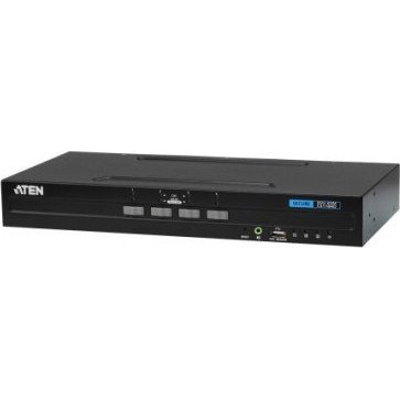ATEN CS1184D KVM-switch Rack-montage Zwart