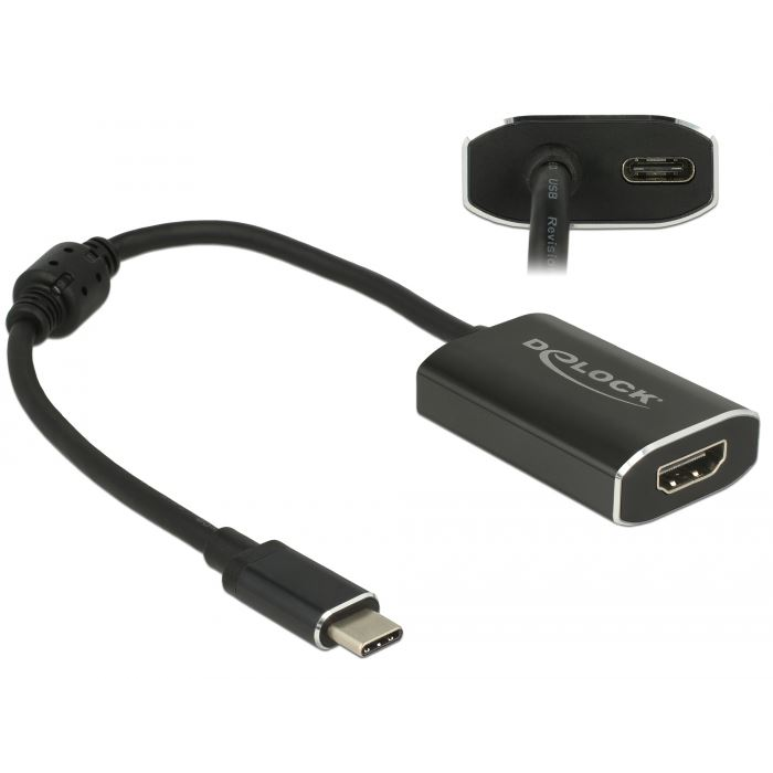 Delock USB-C > HDMI átalakító adapter 4K 60 Hz (62988) (DL62988)