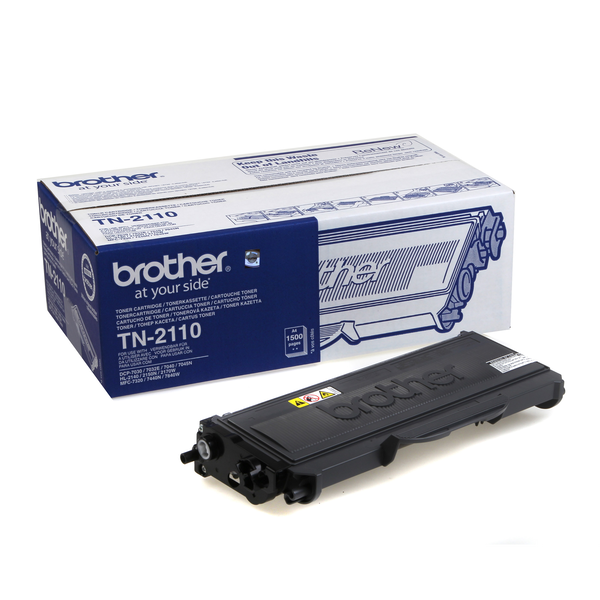 Brother TN-2110 tonerpatron 1 stk Original Sort