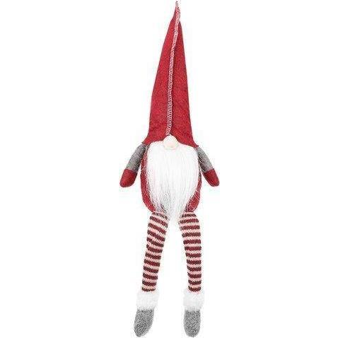 Karácsonyi Manó Dekoráció - 50 x 14 cm - Piros (00011425)