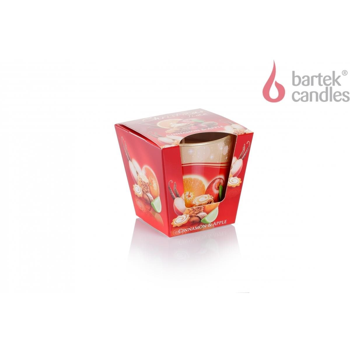 BARTEK CANDLES Cinnamon Apple/Orange (motívumkeverék) 115 g (5901685012553)