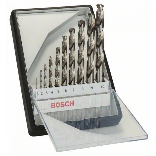 Bosch 2607010535 10 részes Robust Line HSS-G fémfúró készlet (2607010535)