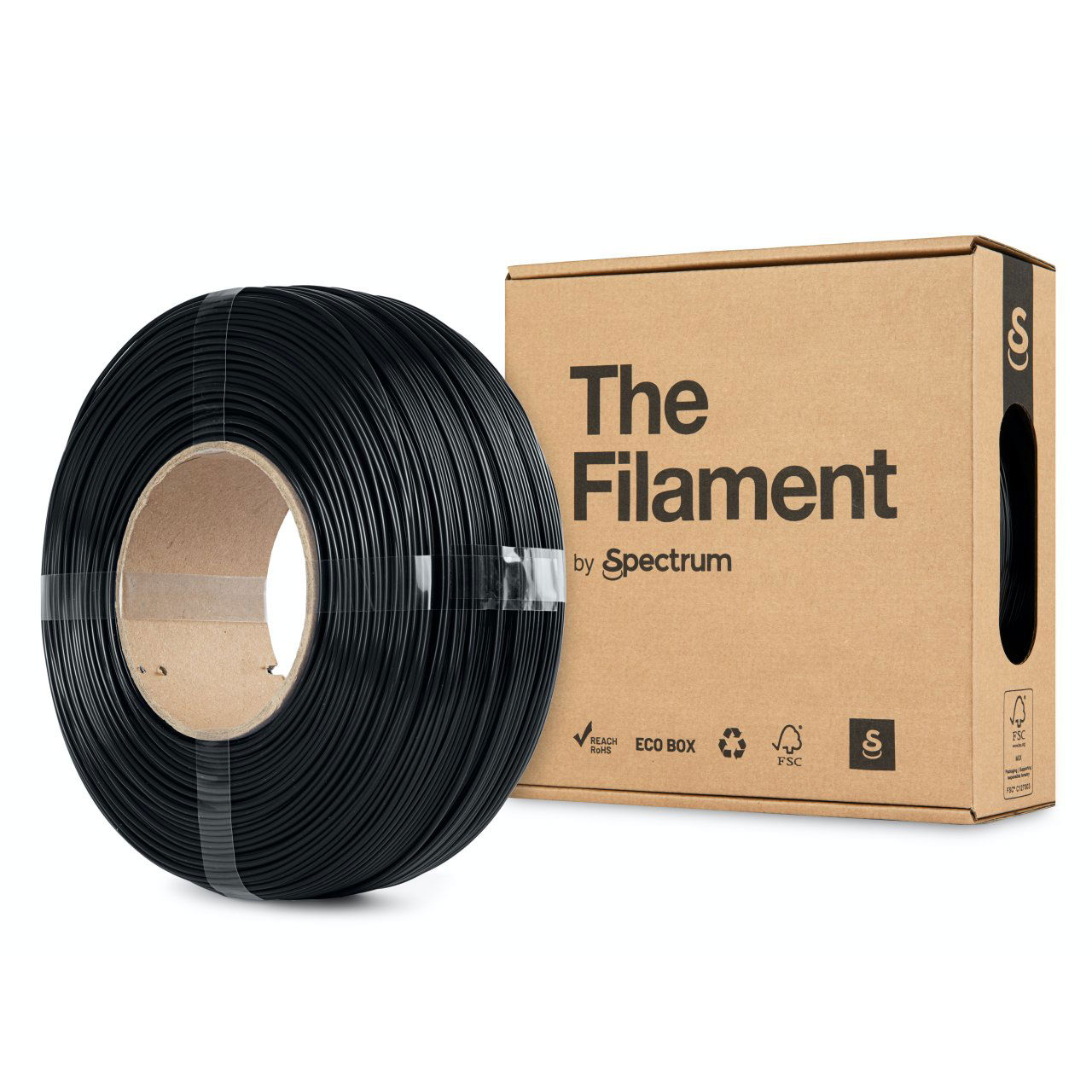 The Filament ReFill PLA 1,75mm Midnight Black 1kg (TF-24041)