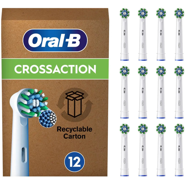Oral-B CrossAction 12 stk Hvid