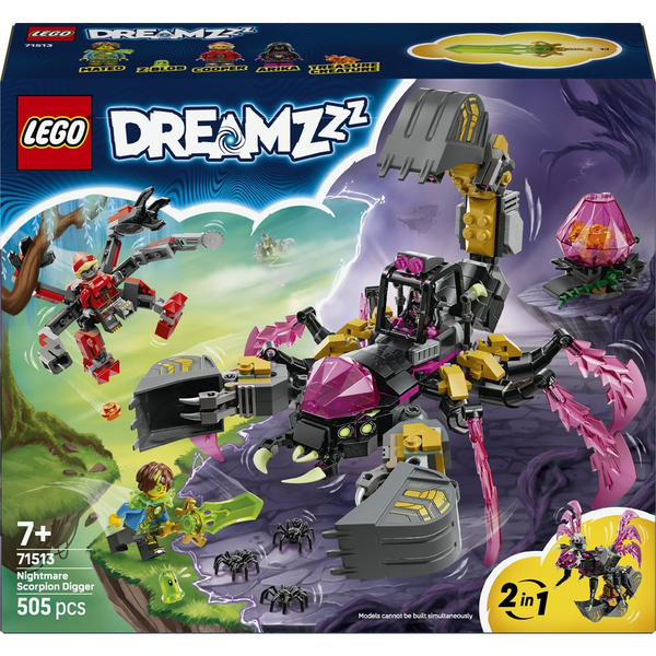 LEGO® DREAMZzz: Rémálom skorpiómarkoló (71513)