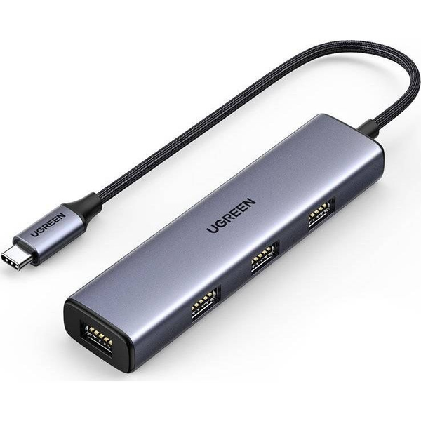UGREEN CM473 USB-C hub 4x USB 3.0 szürke (2084)