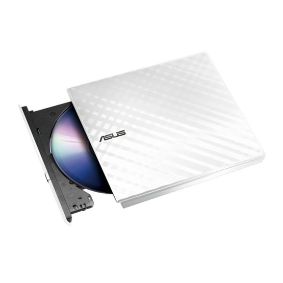 ASUS SDRW-08D2S-U LITE optikai meghajtó DVD±R/RW Fehér (90-DQ0436-UA221KZ)