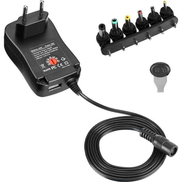 Techly IPW-NTS1000G2 adattatore e invertitore Interno 12 W Nero