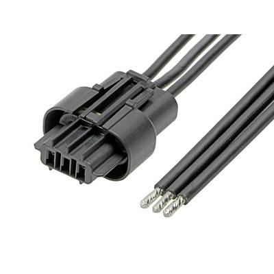Molex Hüvelyház kábel Pólusok száma 3 Raszterméret: 3.60 mm 2166211031 1 db (2166211031)