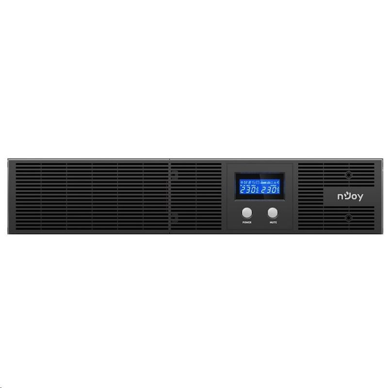 NJOY Argus 3000, 3000VA/1800W Szünetmentes tápegység (PWUP-LI300AG-CG01B) (PWUP-LI300AG-CG01B)