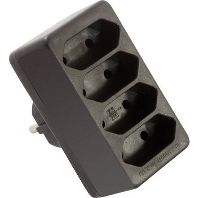 Dugalj elosztó as - Schwabe 48412 Fekete (48412)