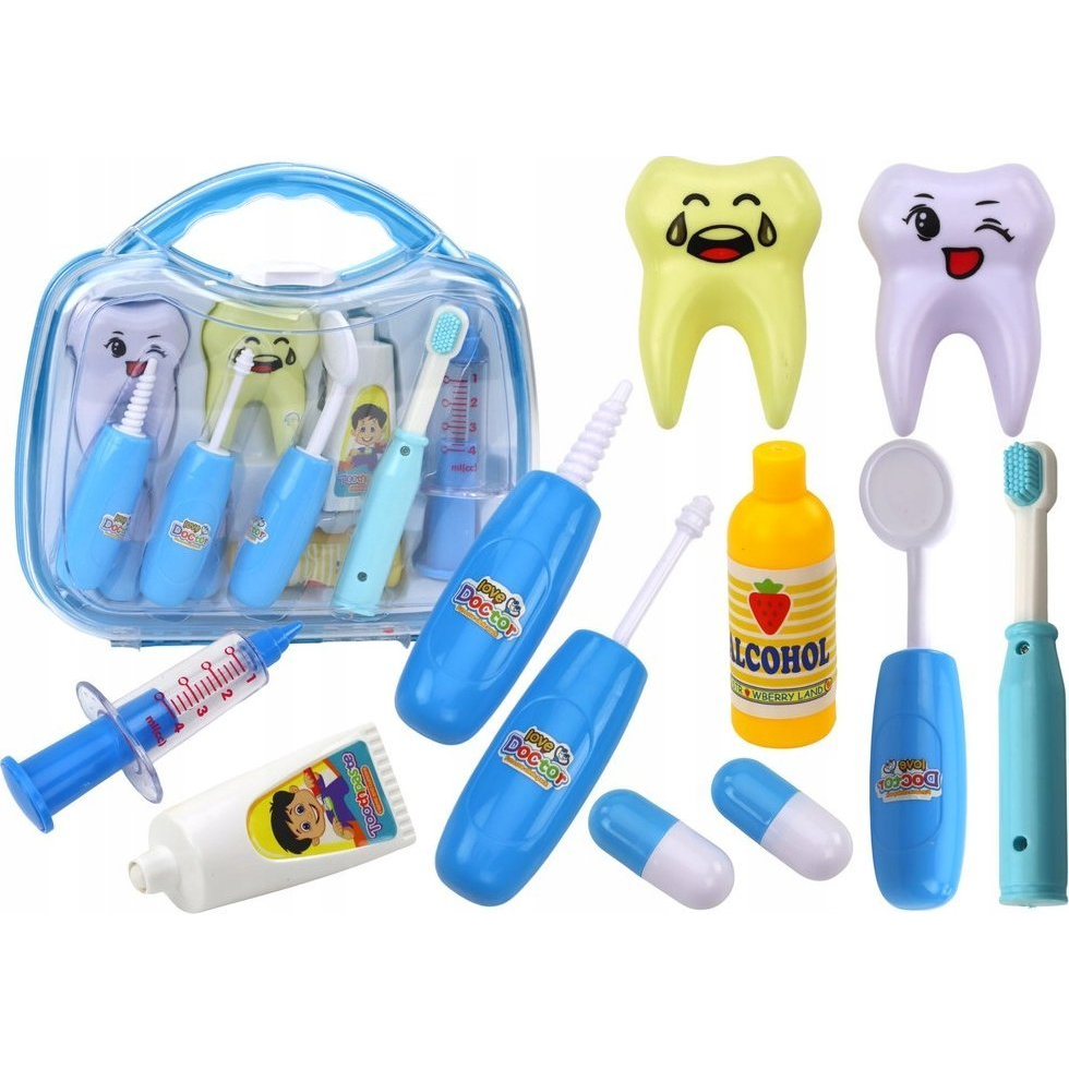 Lean Toys Kis Doktor Fogorvos Szerszámok Egy Bőröndben (17551)