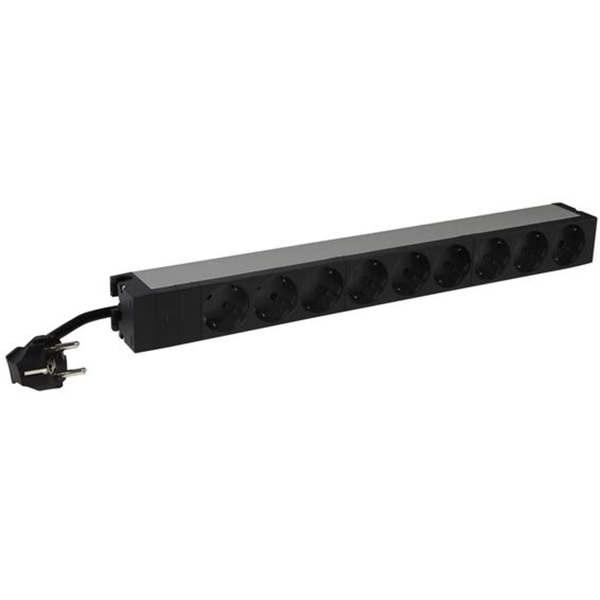 Legrand 646821 разпределител на напрежение (PDU) 9 Изход(и) за променлив ток 1U Черен