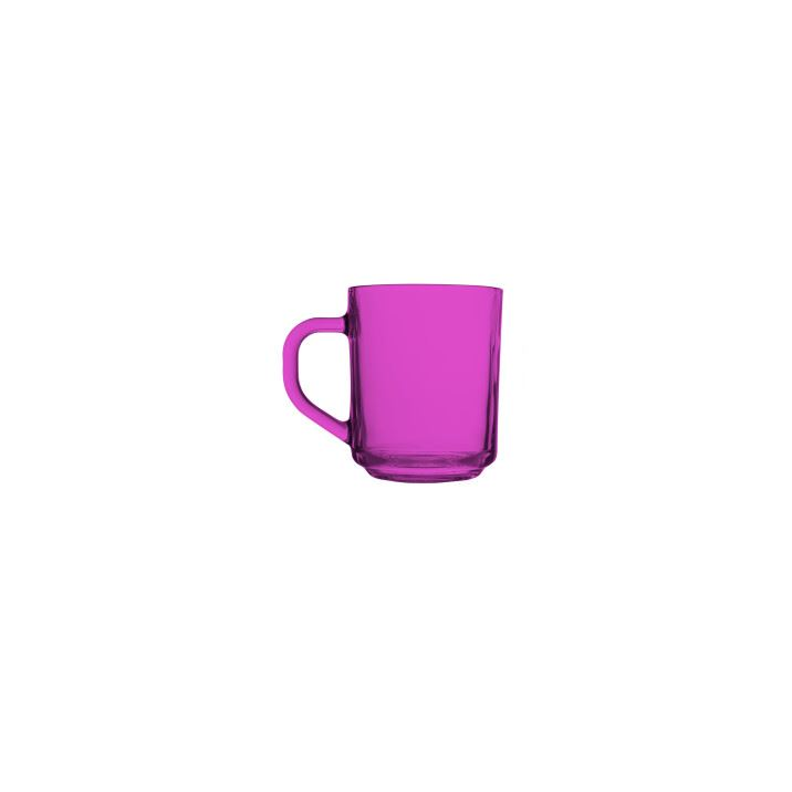 Solmazer színes üveg bögre 246ml (131563-001) (131563-001)