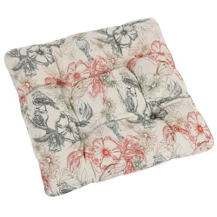 Bellatex DANA Steppelt ülőpárna, madár mintás, 40×40 cm (3212)