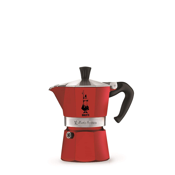 Bialetti Mokka Kotyogós Kávéfőző - Piros