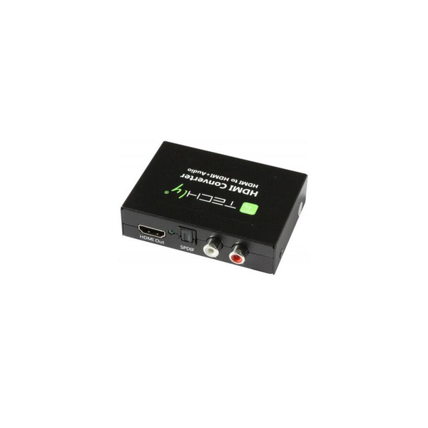 Techly IDATA HDMI-EA lydkonverteringsprogram Sort