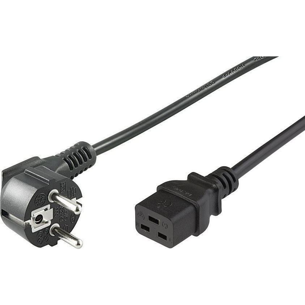 Kabel zasilający MicroConnect Power Cord CEE 7/7 - C19 1m