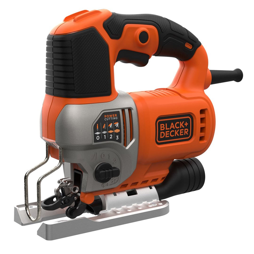 Black & Decker BES610-QS Elektromos Szúrófűrész Dekopír 3100 spm / 650 Watt (BES610-QS)