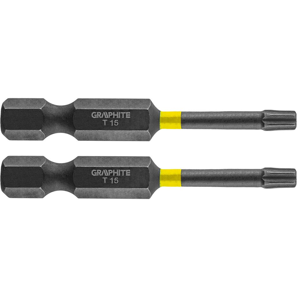 GRAPHITE 56H524 Torziós Ütvecsavarozó Bit Tx15X50mm, 2db (56H524)